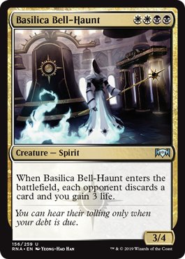 Basilica Bell-Haunt (Ravnica Allegiance) Near Mint Foil