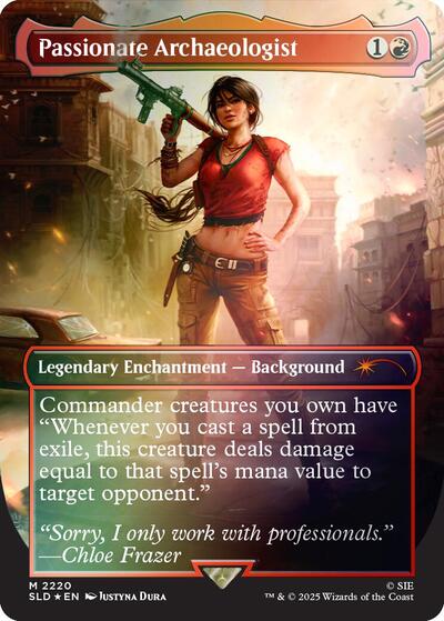 Passionate Archaeologist (Rainbow Foil) (Secret Lair) Near Mint Foil