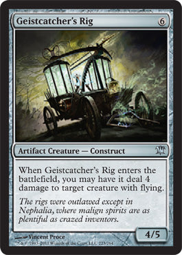 Geistcatcher's Rig  (Innistrad) Light Play Foil