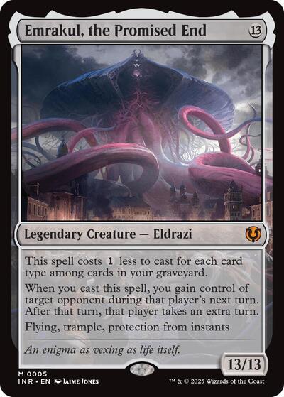 Emrakul, the Promised End (Innistrad Remastered) Light Play Foil