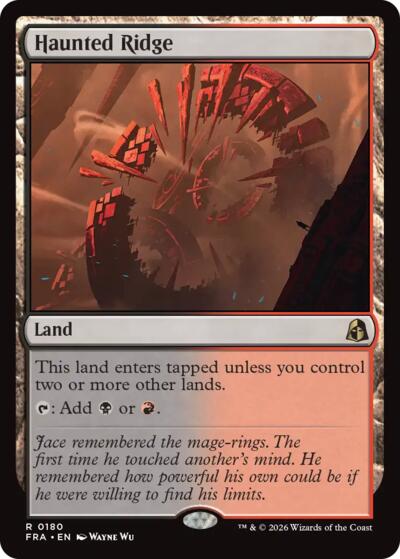 Haunted Ridge (Reality Fracture) Near Mint