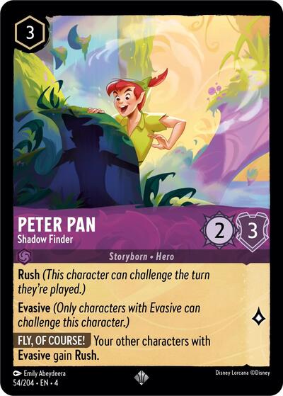 Peter Pan - Shadow Finder (Ursula's Return) Near Mint