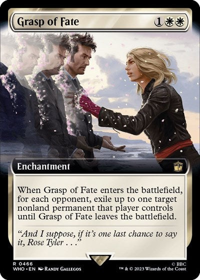 Grasp of Fate (Extended Art) (Universes Beyond: Doctor Who) Near Mint Foil