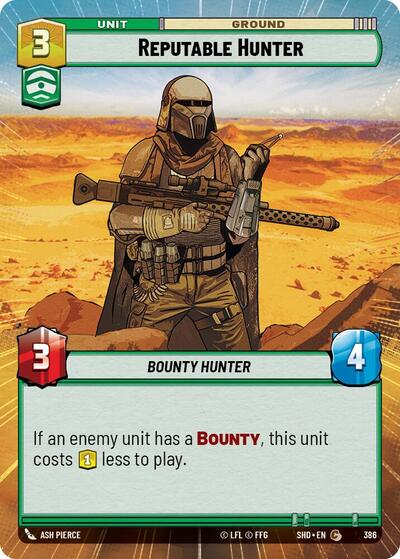 Reputable Hunter (Hyperspace) (Shadows of the Galaxy) Near Mint