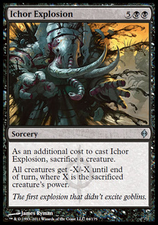 Ichor Explosion (New Phyrexia) Medium Play Foil