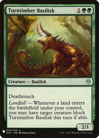 Turntimber Basilisk (Mystery Booster) Light Play