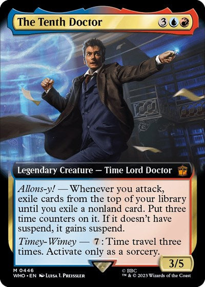 The Tenth Doctor (Extended Art) (Universes Beyond: Doctor Who) Light Play