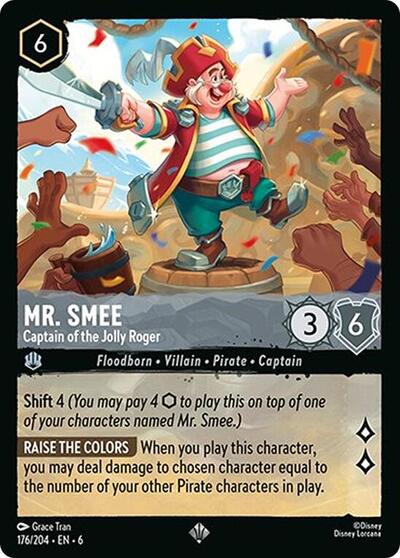 Mr. Smee - Captain of the Jolly Roger (Azurite Sea) Near Mint