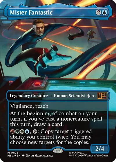 Mister Fantastic  Borderless   Surge Foil|1|0|0.00