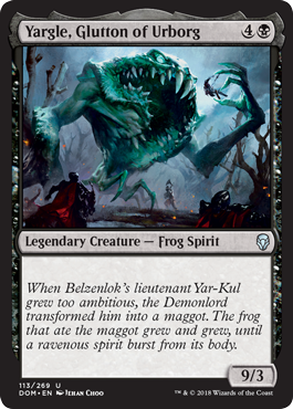 Yargle, Glutton of Urborg (Dominaria) Medium Play Foil