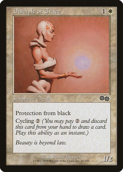 Disciple of Grace (Urza's Saga) Medium Play