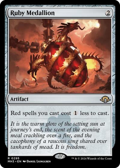 Ruby Medallion (Modern Horizons 3) Near Mint