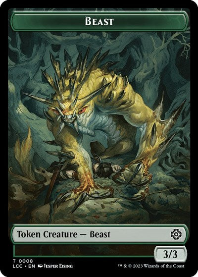 Beast   Merfolk  0003  Double Sided Token|1|0|0.00