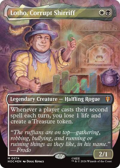 Lotho  Corrupt Shirriff  Borderless   Surge Foil|1|0|0.00