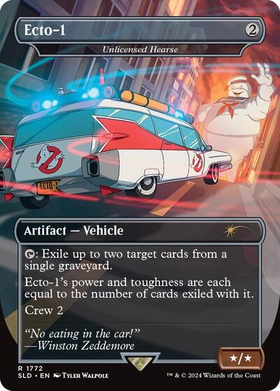 Ecto-1 - Unlicensed Hearse (Secret Lair) Near Mint