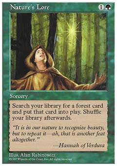 Nature's Lore (5th Edition) Medium Play