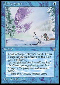Clairvoyance (Ice Age) Medium Play