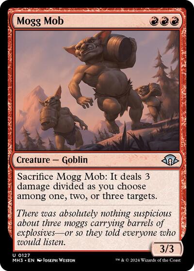 Mogg Mob (Modern Horizons 3) Near Mint Foil