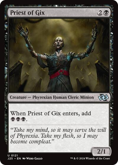 Priest of Gix (Foundations Jumpstart) Medium Play