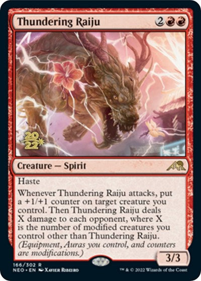 Thundering Raiju (Promos: Prerelease Cards) Near Mint Foil