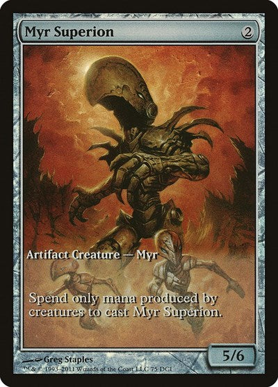 Myr Superion (Promos: Game Day and Store Championship) Medium Play Foil