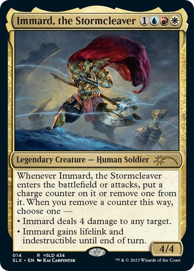 Immard, the Stormcleaver (SLX) Light Play
