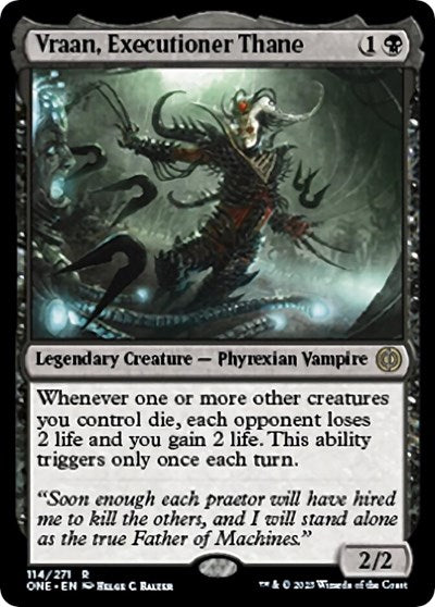 Vraan, Executioner Thane (Phyrexia: All Will Be One) Near Mint