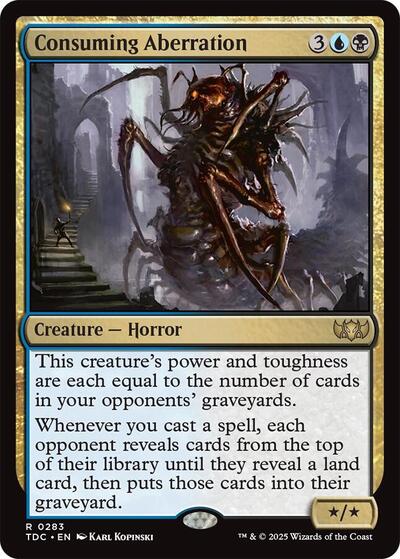 Consuming Aberration (Commander: Tarkir: Dragonstorm) Near Mint