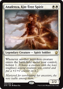 Anafenza, Kin-Tree Spirit (Dragons of Tarkir) Light Play Foil