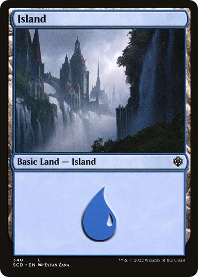 Island (340) (Commander 2022 Starter Decks) Near Mint