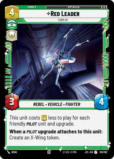 Red Leader Form Up (Jump to Lightspeed) Near Mint