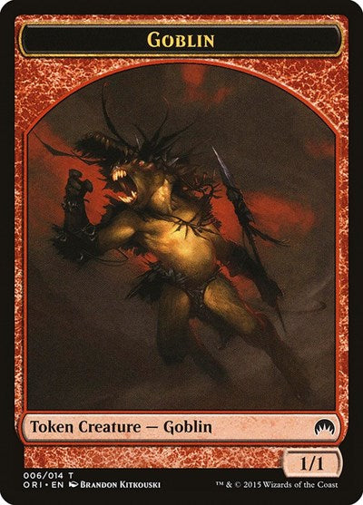 Goblin Token (Magic Origins) Light Play