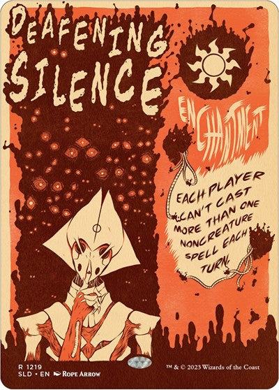 Deafening Silence (Secret Lair) Light Play Foil
