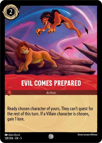 Evil Comes Prepared (Shimmering Skies) Near Mint