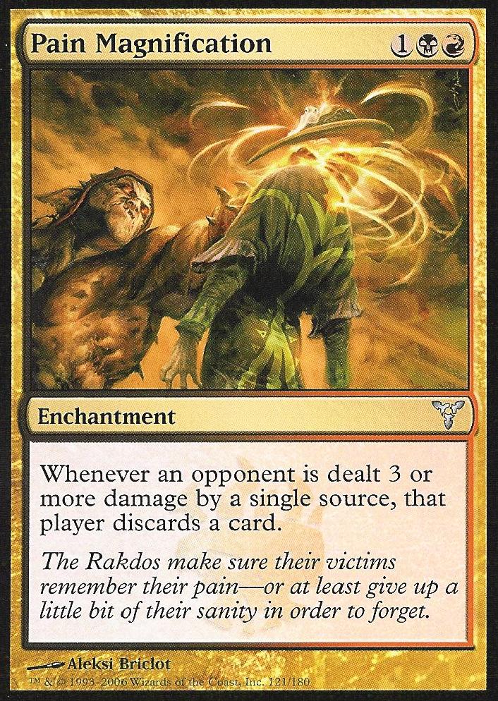 Pain Magnification (Dissension) Medium Play Foil