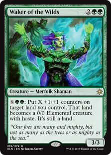 Waker of the Wilds (Ixalan) Medium Play Foil