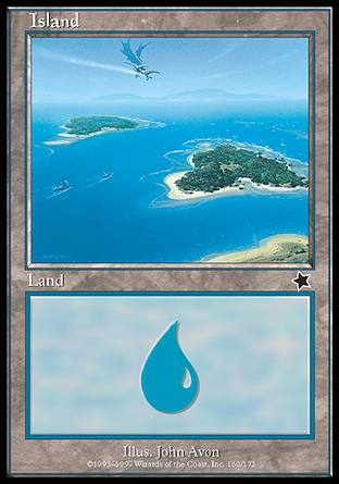 Island (161) (Starter 1999) Light Play