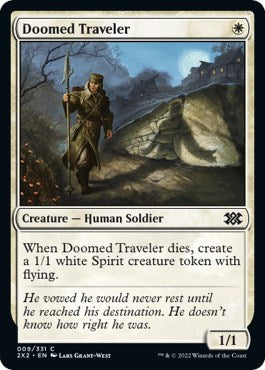 Doomed Traveler (Double Masters 2022) Near Mint Foil