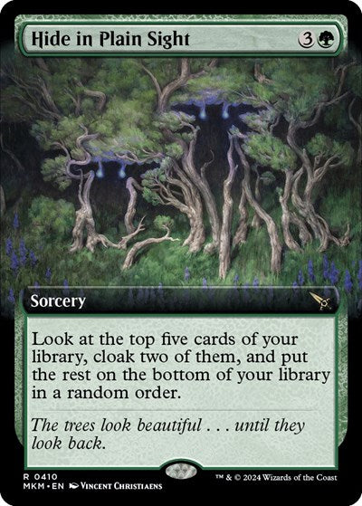 Hide in Plain Sight (Extended Art) (Murders at Karlov Manor) Medium Play