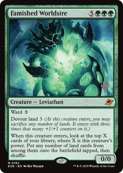 Famished Worldsire (Promo Pack: Edge of Eternities) Near Mint