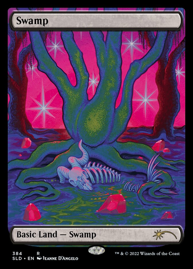 Swamp 384 (Secret Lair) Near Mint Foil