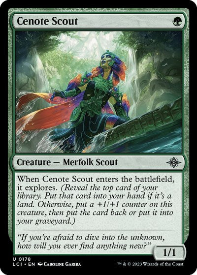 Cenote Scout (The Lost Caverns of Ixalan) Near Mint