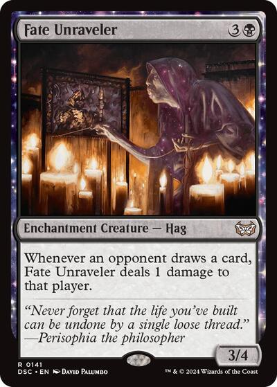 Fate Unraveler (Commander: Duskmourn: House of Horror) Light Play