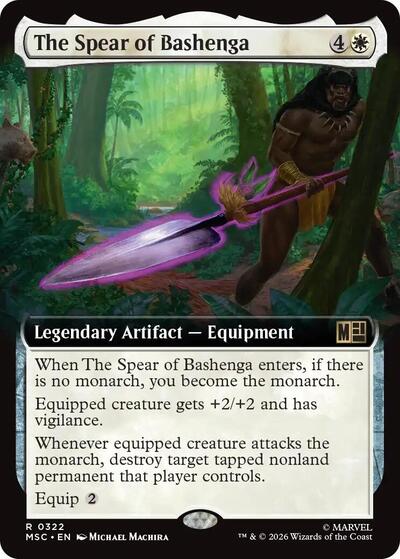 The Spear of Bashenga  Extended Art|1|0|0.00