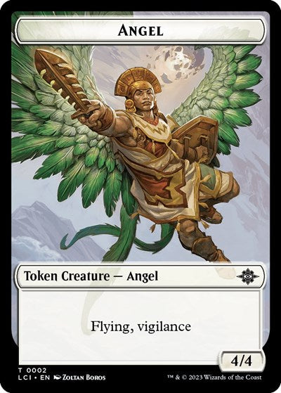 Angel Token (The Lost Caverns of Ixalan) Near Mint