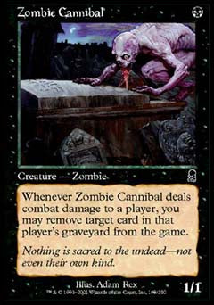 Zombie Cannibal (Odyssey) Medium Play Foil