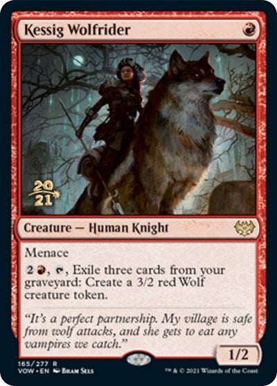 Kessig Wolfrider (Promos: Prerelease Cards) Near Mint Foil