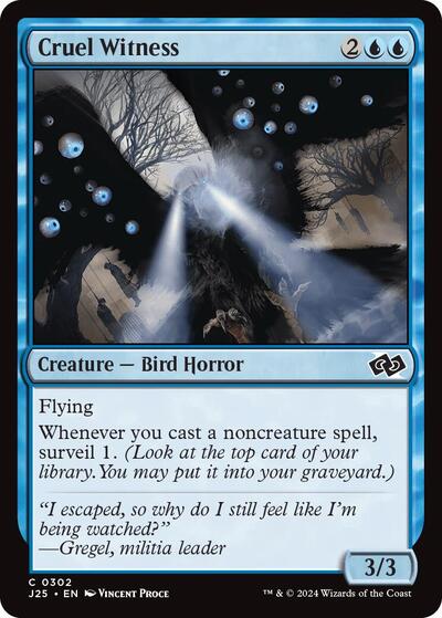 Cruel Witness (Foundations Jumpstart) Light Play