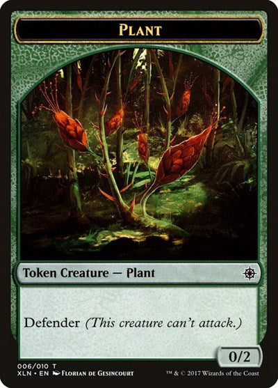 Plant Token (006) (Ixalan) Light Play