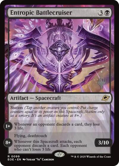 Entropic Battlecruiser (Promo Pack: Edge of Eternities) Near Mint